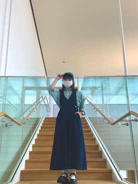 「RAGMART（ラグマート）のアイテム」を使った、おりな。さん（レディース・156cm）の春コーディネート