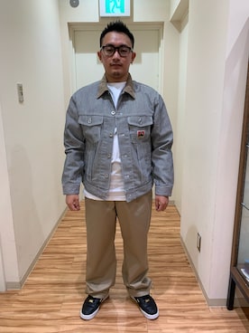 「XLARGE（エクストララージ）のアイテム（ブルゾン）」を使った、RmsDbr1004さん（メンズ・164cm）の夏コーディネート