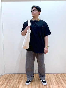 「XLARGE（エクストララージ）のアイテム（バッグ）」を使った、RmsDbr1004さん（メンズ・164cm）の夏コーディネート