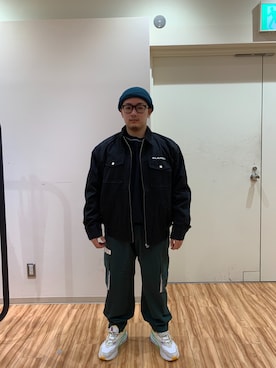 「XLARGE（エクストララージ）のアイテム（キャップ）」を使った、RmsDbr1004さん（メンズ・164cm）の秋コーディネート