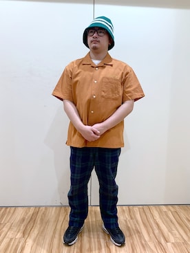 「XLARGE（エクストララージ）のアイテム（ハット）」を使った、RmsDbr1004さん（メンズ・164cm）の春コーディネート