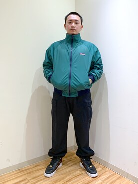「XLARGE（エクストララージ）のアイテム（ナイロンジャケット）」を使った、RmsDbr1004さん（メンズ・164cm）の秋コーディネート
