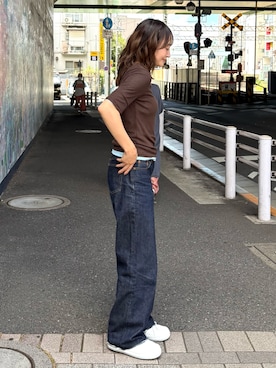 「HANNE（アン）のアイテム」を使った、いそまた あいさん（レディース・158cm）の夏コーディネート