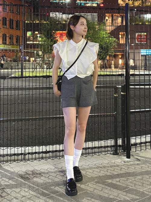 TODAYFUL トゥデイフル LINEN BIG SHIRTS シャツ 美品 セール】Lace Knit Shirts（シャツ/ブラウス）｜TODAYFUL