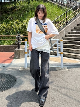 「SENEE（セニー）のアイテム」を使った、いそまた あいさん（レディース・158cm）の夏コーディネート