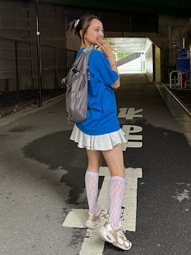 「アイテム（ボディバッグ/ウエストポーチ）」を使った、いそまた あいさん（レディース・158cm）の夏コーディネート