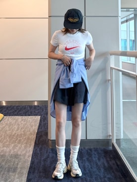 「Vipoa（ヴィポア）のアイテム」を使った、いそまた あいさん（レディース・158cm）の夏コーディネート