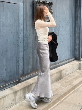 「HANNE（アン）のアイテム」を使った、いそまた あいさん（レディース・158cm）の春コーディネート