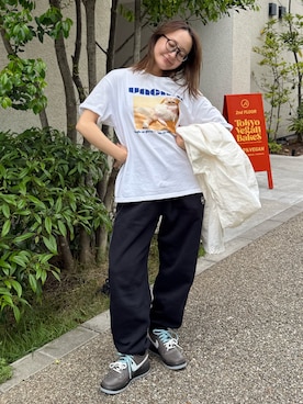 「NIKE（ナイキ）のアイテム（パンツ）」を使った、いそまた あいさん（レディース・158cm）の春コーディネート