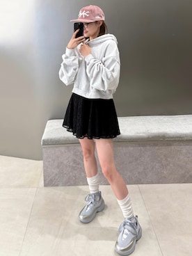 「FURFUR（ファーファー）のアイテム」を使った、いそまた あいさん（レディース・158cm）の春コーディネート