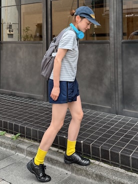 「Vipoa（ヴィポア）のアイテム」を使った、いそまた あいさん（レディース・158cm）の夏コーディネート