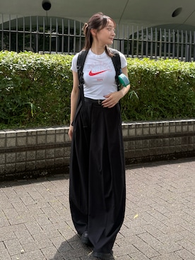 「hellam（へラム）のアイテム」を使った、いそまた あいさん（レディース・158cm）の夏コーディネート