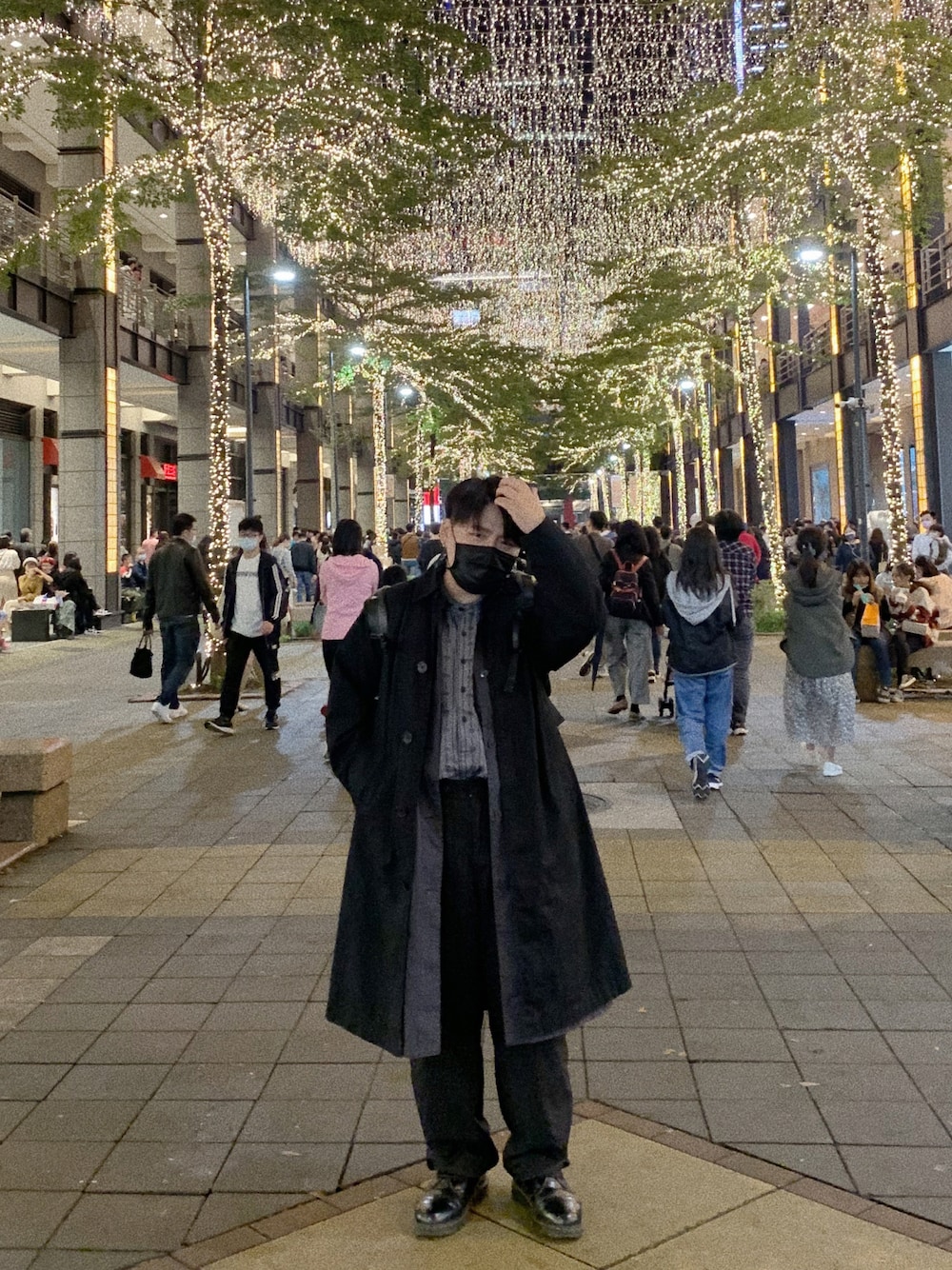 JW ANDERSON 黒 トレンチコート JW ANDERSON 黒 トレンチコート