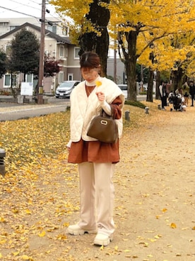 「アイテム（ミリタリージャケット）」を使った、bear_24さん（レディース・150cm）の秋コーディネート