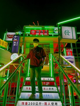 「VANS（バンズ）のアイテム（その他シューズ）」を使った、oahnipさん（メンズ・177cm）の春コーディネート