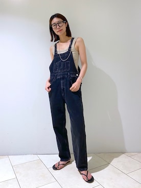 「TKEES（ティキーズ）のアイテム」を使った、haruhiさん（レディース・157cm）の夏コーディネート