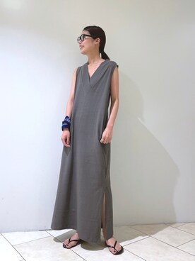 「TKEES（ティキーズ）のアイテム」を使った、haruhiさん（レディース・157cm）の夏コーディネート