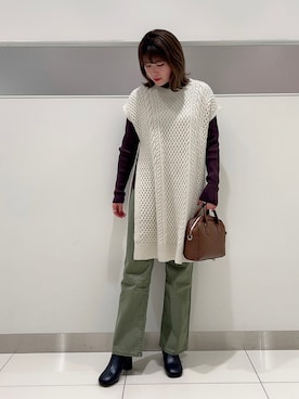 hikariさん（レディース・163cm）の秋コーディネート