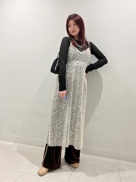 「アイテム（その他トップス）」を使った、hikariさん（レディース・162cm）の夏コーディネート