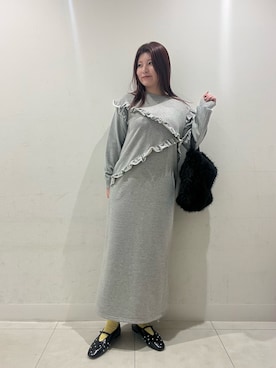 hikariさん（レディース・162cm）の冬コーディネート