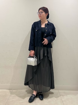 「HEYUMM」｜hikariさん（レディース・162cm）の冬コーディネート