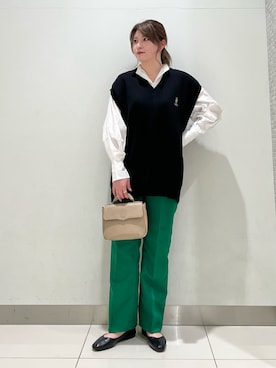 「シンフルコーデ」｜「アイテム（その他シューズ）」を使った、hikariさん（レディース・163cm）の冬コーディネート