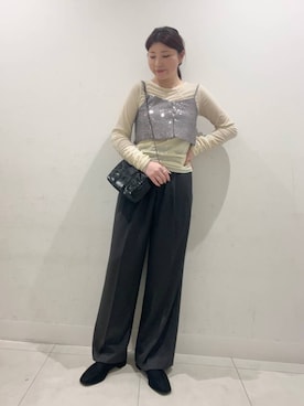 hikariさん（レディース・162cm）の冬コーディネート