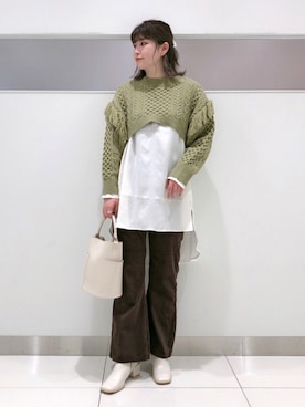 hikariさん（レディース・163cm）の秋コーディネート