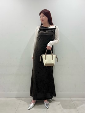 「RODE SKO（ロデスコ）のアイテム」を使った、hikariさん（レディース・162cm）の夏コーディネート