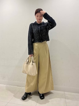 hikariさん（レディース・162cm）の秋コーディネート