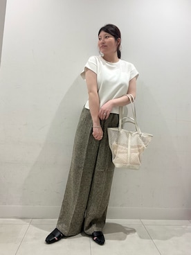 「センスオブプレイス」｜hikariさん（レディース・163cm）の夏コーディネート
