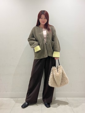 「SENSEOFPLACE」｜hikariさん（レディース・162cm）の秋コーディネート