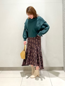 hikariさん（レディース・163cm）の冬コーディネート