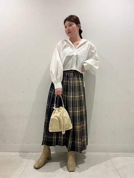 「SENSE OF PLACE by URBAN RESEARCH（センスオブプレイスバイアーバンリサーチ）のアイテム」を使った、hikariさん（レディース・162cm）の秋コーディネート