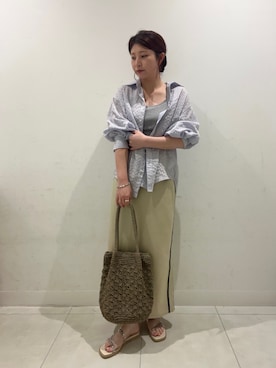 「RODE SKO」｜「アイテム（サンダル）」を使った、hikariさん（レディース・162cm）の夏コーディネート