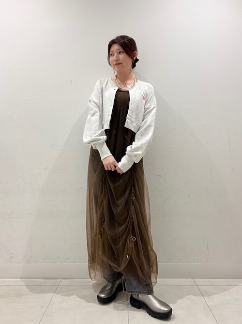 韓国商品/ CELITAILS レイヤード シャー ワンピース 2COLOR 韓国商品/ CELITAILS レイヤード シャー ワンピース 2COLOR