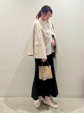 「RODE SKO」｜「アイテム（その他シューズ）」を使った、hikariさん（レディース・163cm）の春コーディネート