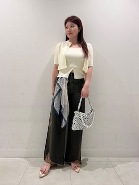 「SMELLY（スメリー）のアイテム（財布/小物）」を使った、hikariさん（レディース・162cm）の夏コーディネート