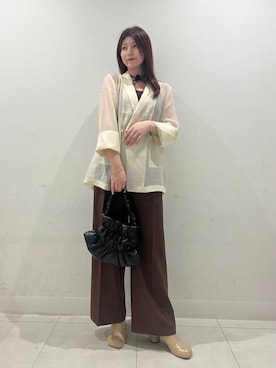 hikariさん（レディース・162cm）の秋コーディネート
