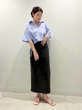 hikariさん（レディース・162cm）の夏コーディネート