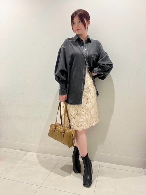 セール】スパンコールフリンジスカート（スカート）｜SENSE OF PLACE