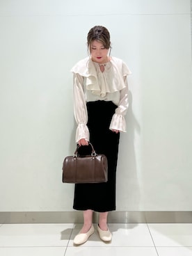 「シンフルコーデ」｜「アイテム（その他シューズ）」を使った、hikariさん（レディース・163cm）の春コーディネート