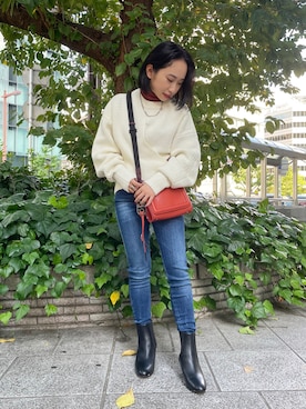 Arisaさん（レディース・148cm）の秋コーディネート