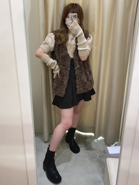 「one after another NICE CLAUP（ワンアフターアナザーナイスクラップ）のアイテム（ノーカラーコート）」を使った、みどりさん（レディース・160cm）の夏コーディネート