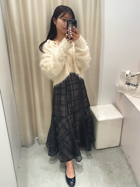 「綺麗めコーデ」｜「アイテム（キャミソール）」を使った、noaさん（レディース・153cm）の秋コーディネート