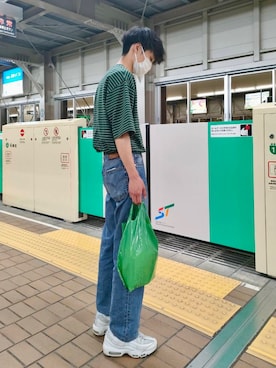 araさん（メンズ・173cm）の夏コーディネート