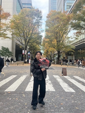 「GAP（ギャップ）のアイテム」を使った、anisakis023さん（メンズ・168cm）の秋コーディネート