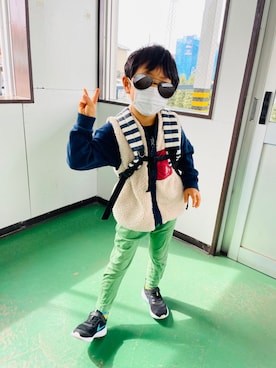 yukko0406さん（キッズ・110cm）の春コーディネート