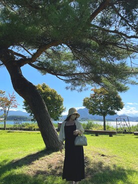 「キャミソールワンピ」｜nonnonmさん（レディース・154cm）の秋コーディネート