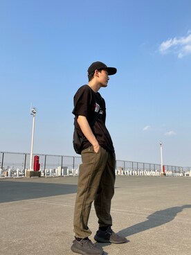 「AVIREX（アヴィレックス）のアイテム（キャップ）」を使った、shuppi12さん（メンズ・172cm）の春コーディネート